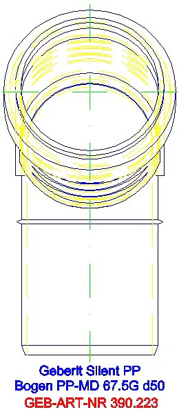 GE Silent-PP Bogen 67,5Gr d50_390.223.14.1_L