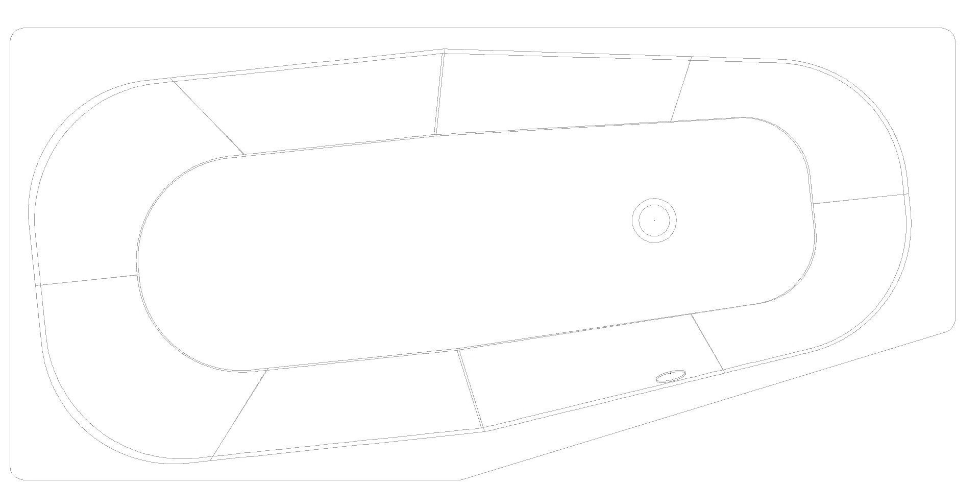 KALDEWEI MINI STAR RECHTS Badewanne, 1570x750 mm, Modell-Nr: 831