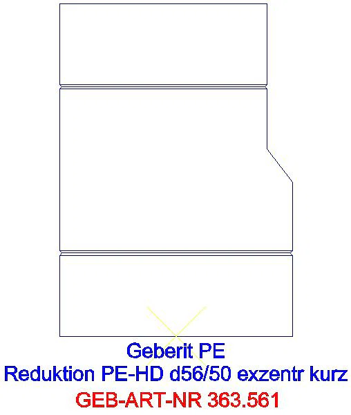 GE PE Reduktion exzentrisch kurz d56/50_363.561.16.1_A