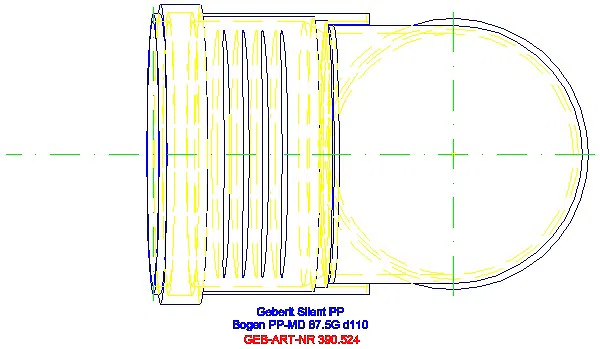 GE Silent-PP Bogen 87,5Gr d110_390.524.14.1_G