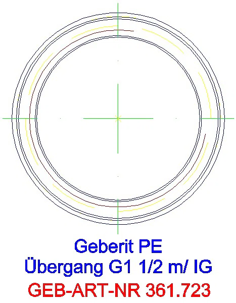 GE PE Übergang mit Innengewinde d50 Rp1 1/2_361.723.16.1_G