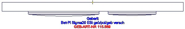 GE BetPl. Sigma30, für 2-Mengen-Sp. Edelstahl gebürstet/poliert/gebürstet_115.889.SN.1_G