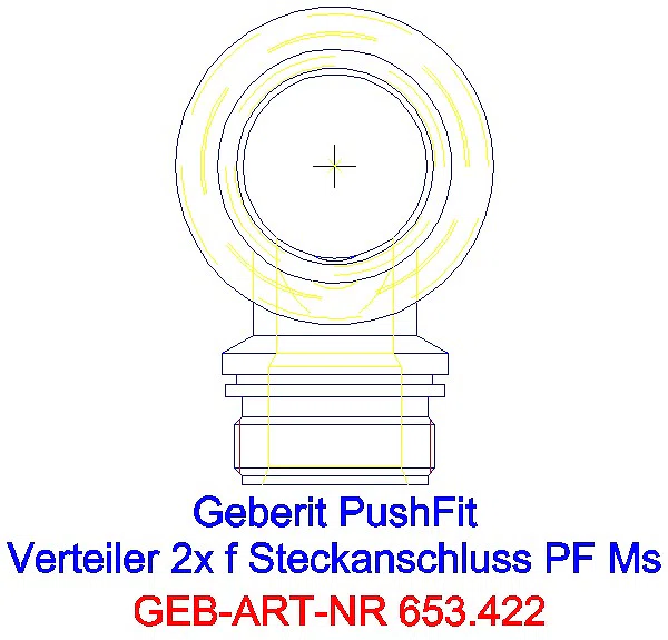 GE Verteiler zweifach mit Steckanschluss Ms M25_653.422.00.1_A