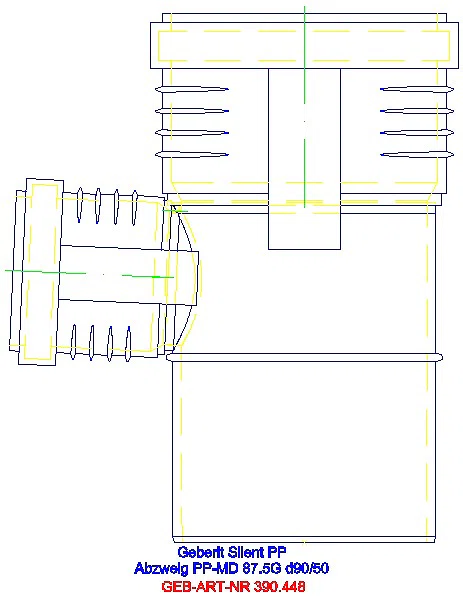 GE Silent-PP Abzweig 87,5Gr d90/50_390.448.14.1_A
