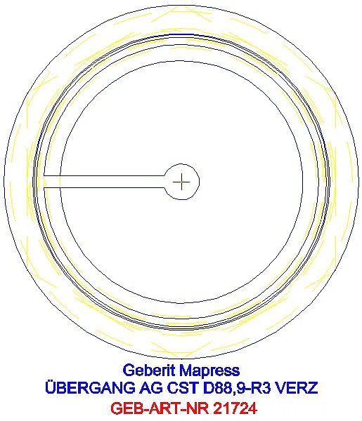 GE Mapress C-Stahl Übergang mit AG d88,9-R3 verzinkt_21724_L