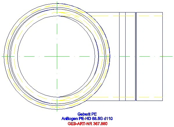 GE PE Anschlussbogen 88,5Gr d110/di120_367.880.16.1_G
