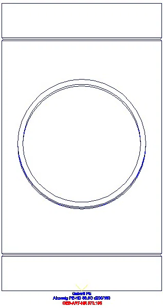 GE PE Abzweig 88,5Gr d200/160_370.195.16.1_L