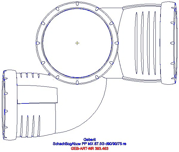 GE Silent-Pro Schachtbogenabzweig 87,5Gr d90/90/75 rechts_393.463.14.1_G
