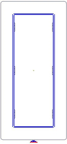 GE GIS Nischenablagebox hoch_461.790.00.1_A