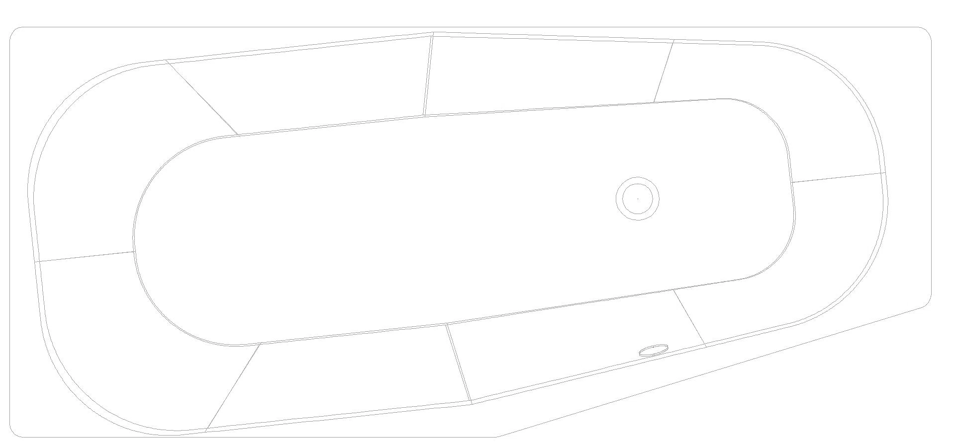 KALDEWEI MINI STAR RECHTS Badewanne, 1570x700 mm, Modell-Nr: 835