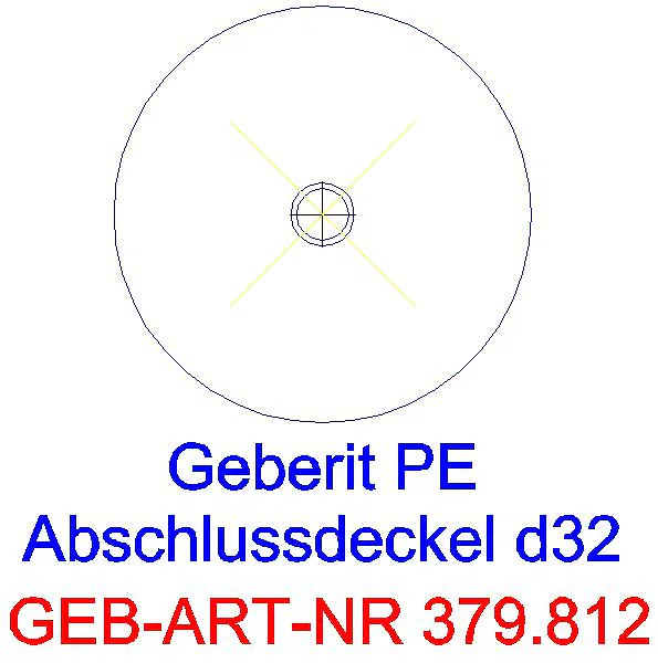 GE PE Enddeckel d32_379.812.16.1_G