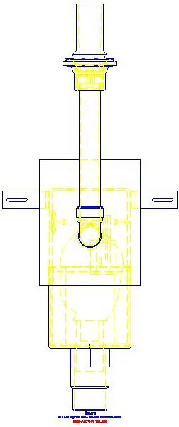 GE WT UP-Siphon Fertigbauset Abgang horizontal d50-56mm_151.122.21.1_A