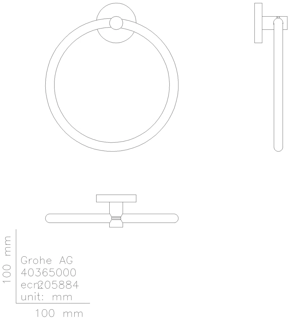GROHE Master Bad-Accessoire Set 4-in-1 Essentials 40776_1 chrom