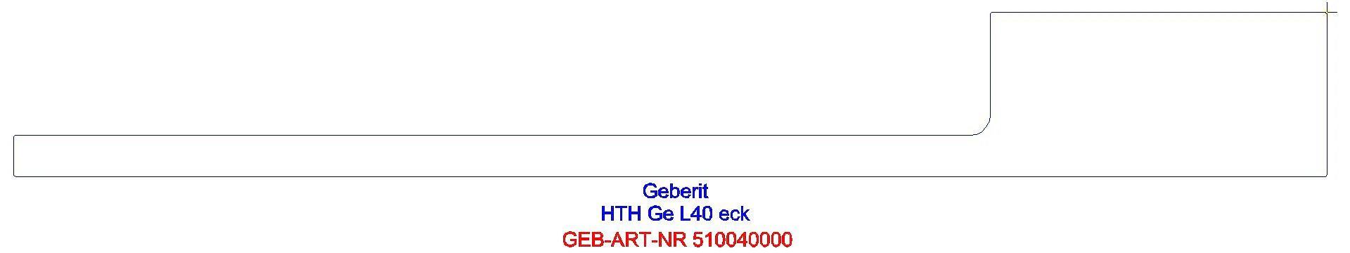Handtuchhalter für Badmöbel, chrom mit rechtwinkliger Ecke_510040000_g
