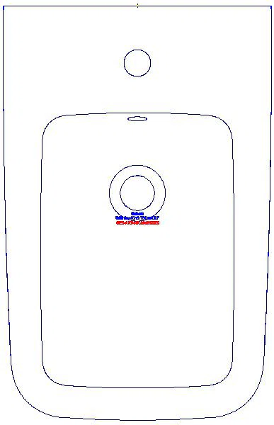 iCon Square Wandbidet mit Überlauf_231910000_G