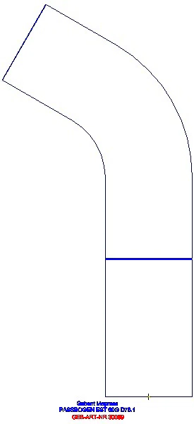 GE Mapress Edelstahl Passbogen 60Gr d76,1_30069_A