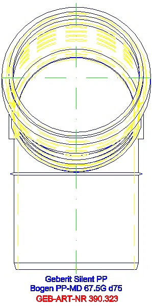 GE Silent-PP Bogen 67,5Gr d75_390.323.14.1_L