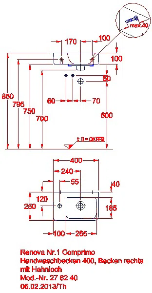 Renova Compact HWB, verk. Ausladung 40x25cm, Hl. links, m. Ül._kgv_r1_compri_276240