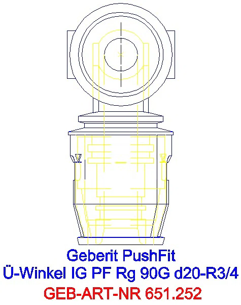 GE PushFit Übergangsbogen 90Gr mit IG Rg d20-Rp3/4_651.252.00.1_A