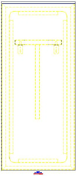 Xeno2 Lichtspiegel 40x91x5,5cm_500.520.00.1_A
