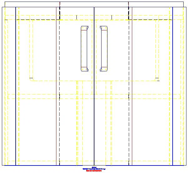 Renova Compact US für Eckwaschtisch mit 2 Türen, 69x60,4x55cm, hellgrau_862151000_A