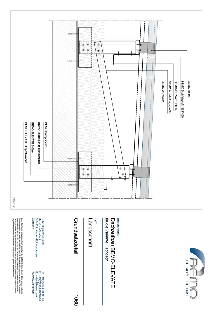 1060 - BEMO-ELEVATE - Flachdach