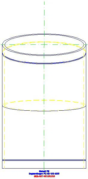 GE PE Segmentbogen 15Gr d200_370.015.16.1_L