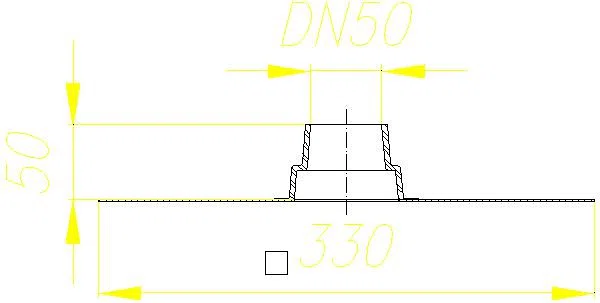 DALLMER Rohrdurchführung Tisto, DN 50