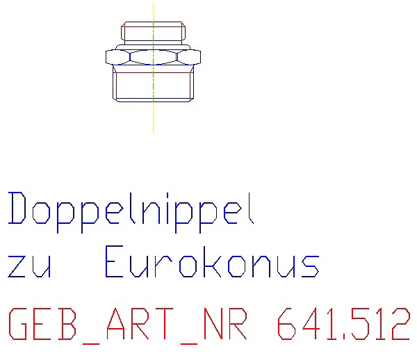 GE Übergang Eurokonus mit AG Ms G1/2-EuG3/4_641.512.00.1_A