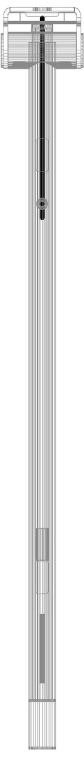 HEWI SK-Griff Duo (A),re,PRH,900,WC- Spül(E-Ausf.),PVD messing glzd