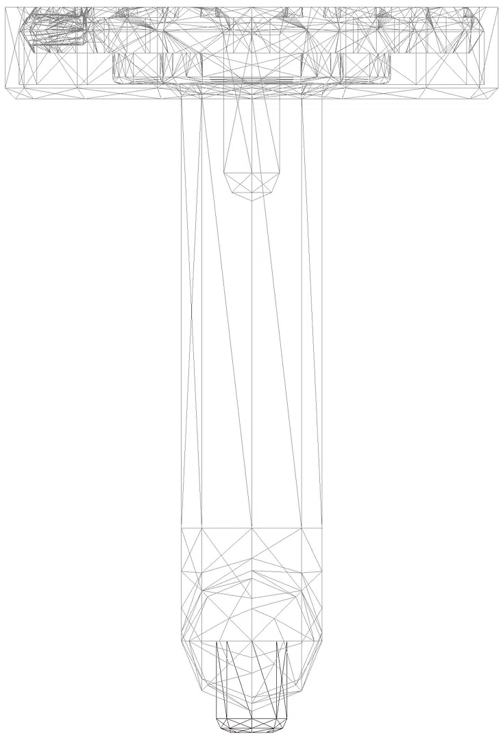 HEWI Wandhaken Ser 477 d:70mm, Türpuffer schwarz rubinrot