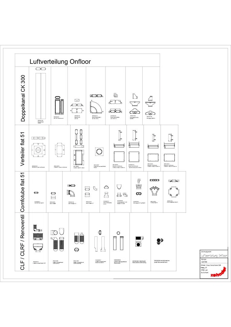 Luftverteilung OnFloor