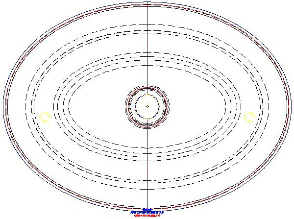 VariForm Aufsatzwaschtisch, oval 55x40cm, o. Hl, o. Ül._500.771.01.2_G