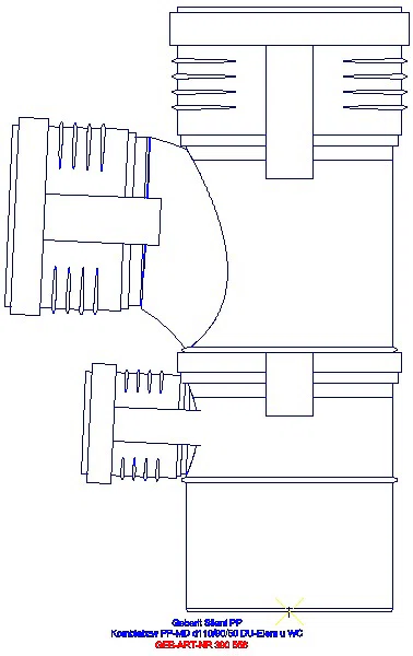 GE Silent-PP Kombiabzweig 87,5Gr d110/90/50_390.556.14.1_A