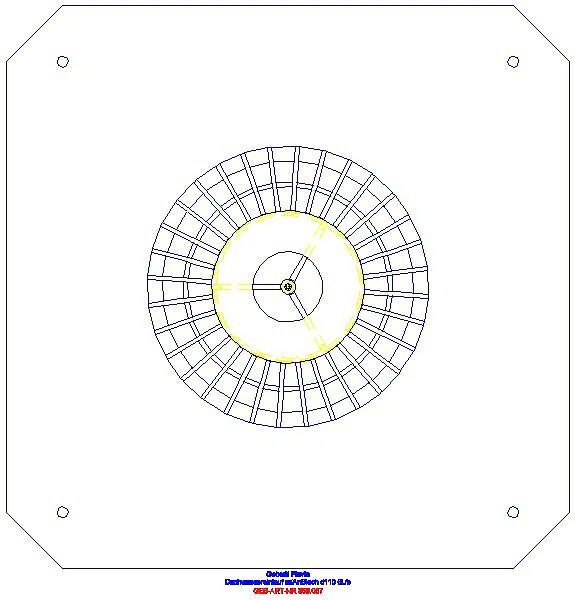GE Dachwassereinlauf mit Anschlussblech d110 6L/s_359.037.00.1_G