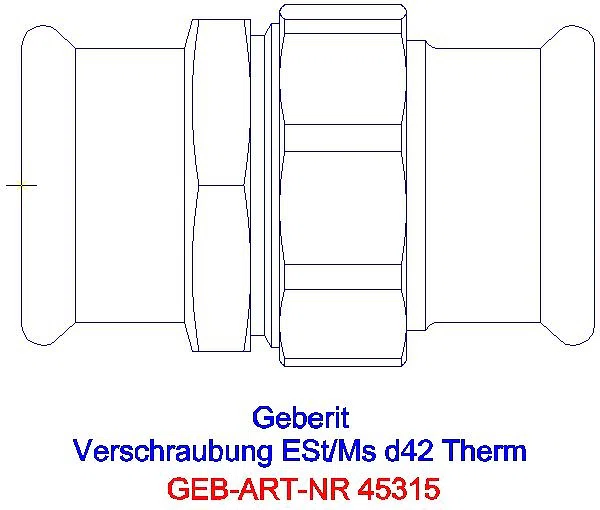 GE Mapress Therm Verschraubung d42 _45315_A