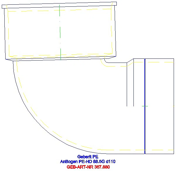 GE PE Anschlussbogen 88,5Gr d110/di120_367.880.16.1_A
