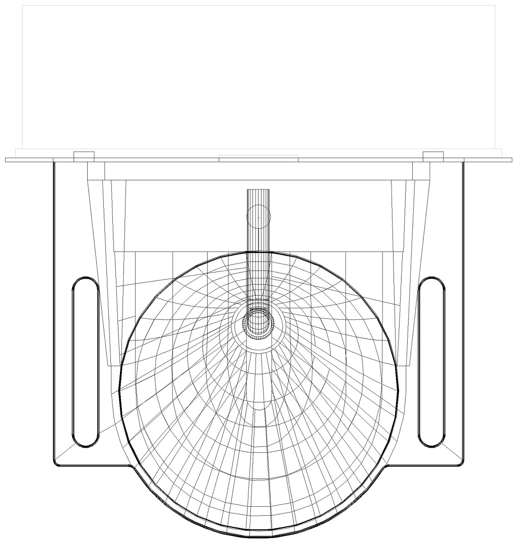 HEWI Waschtisch-Modul S 50, WT 950.11.101,LED-Spiegel,weiß
