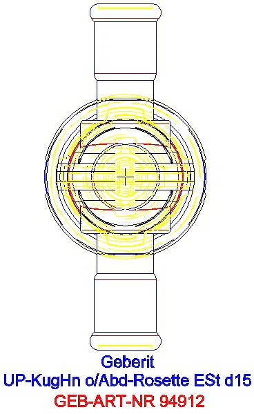 GE Mapress UP-Kugelhahn d15 mit Abdeckrosette Edelstahl_94912_L