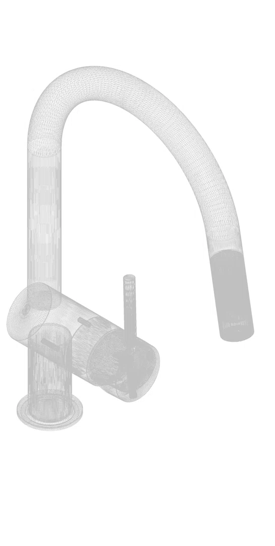 GROHE Elektron.-EH-SPT-Batt. Minta Touch 31358_2 C-Ausl. azb. Spülbr. supersteel