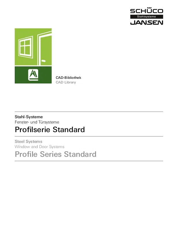Standardprofile Fenster und Türen