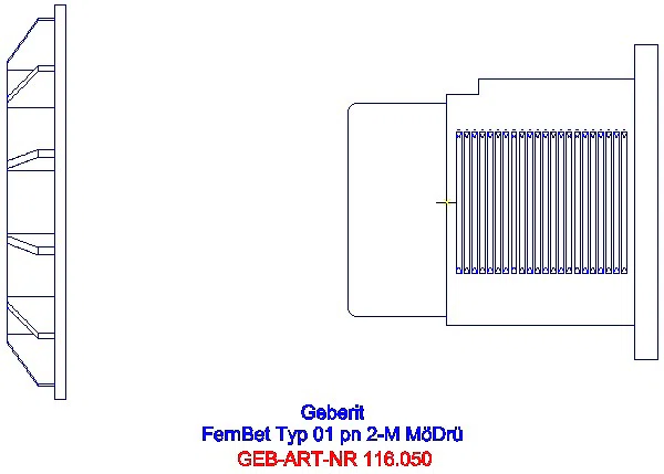 GE Fernbetätigung Typ 01 pneumatisch für 2-Mengen-Sp. Möbeldrücker weiß-alpin_116.050.11.1_A