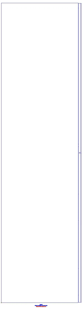 Hochschrank mit zwei Auszügen 24x180x48cm, Eiche_ge2s_503011jh1_l