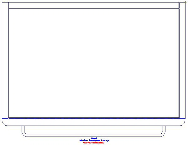 Renova Compact Unterschrank für WT mit 1 Tür, 50x60,4x36,7cm, hellgrau_862056000_G