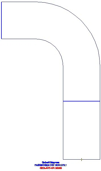 GE Mapress Edelstahl Passbogen 90Gr d76,1_30089_A
