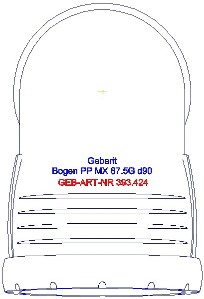 GE Silent-Pro Bogen 87,5Gr d90mm_393.424.14.1_G