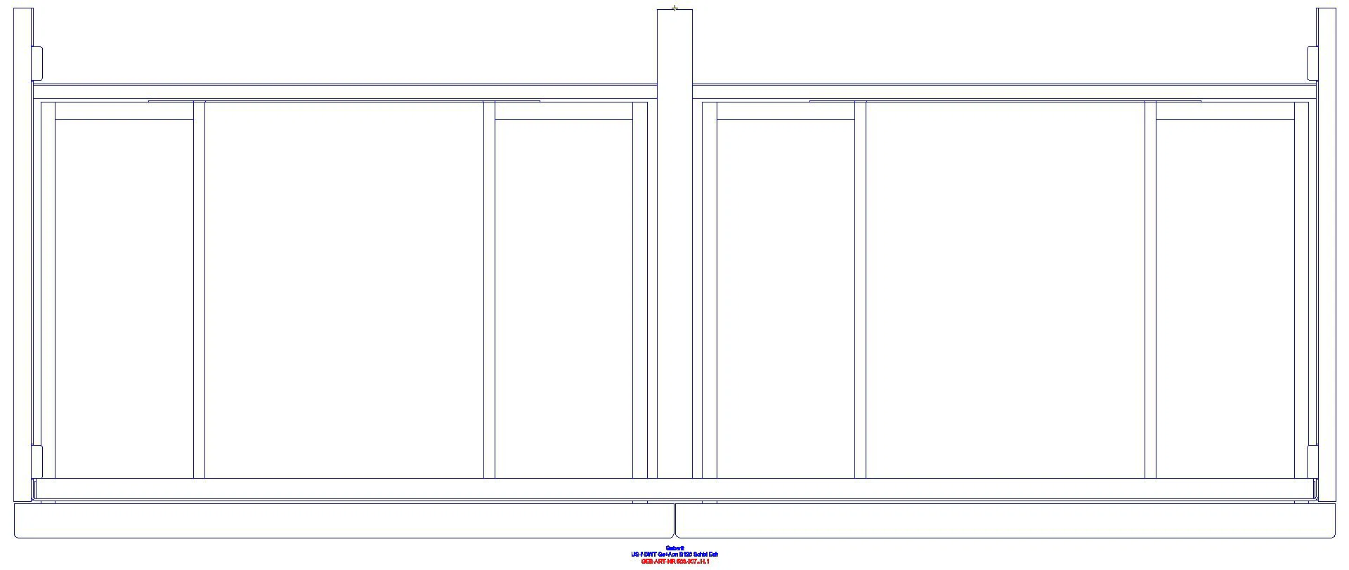 Acanto US für DWT B:120cm, 2 Schubl. 2 i.Schubl., Eiche_503007jh1_g