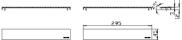 DALLMER Abdeckung CeraWall Individual Duo Design