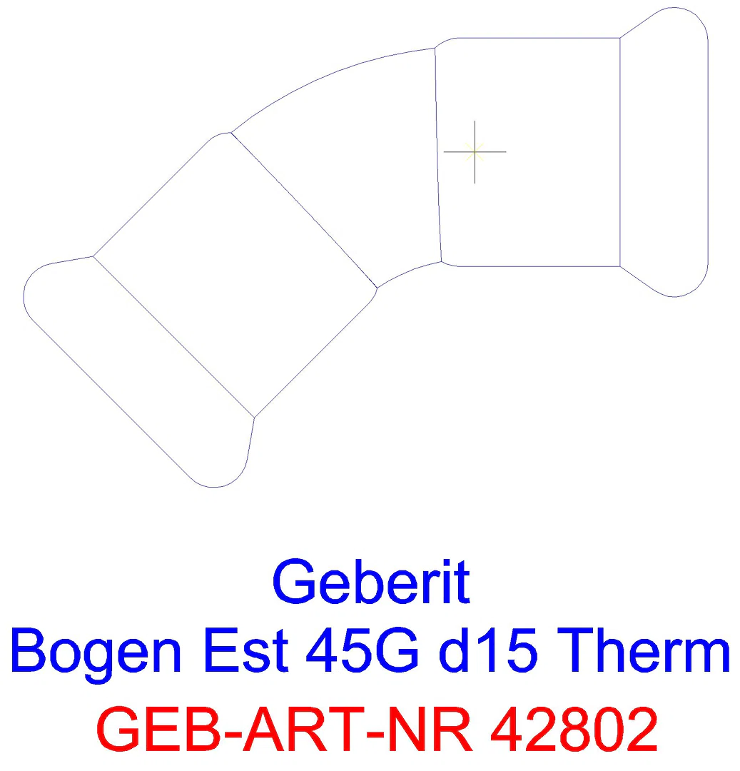 GE Mapress Therm Bogen 45Gr d15 mit Einschubende_42802_l