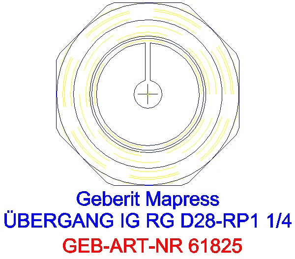 GE Mapress Kupfer Übergang mit IG Rg d28-Rp1 1/4_61825_L